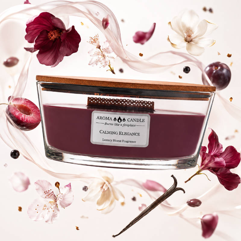 Aroma Candle Calming Elegance Aromagyerta Illatgyertya