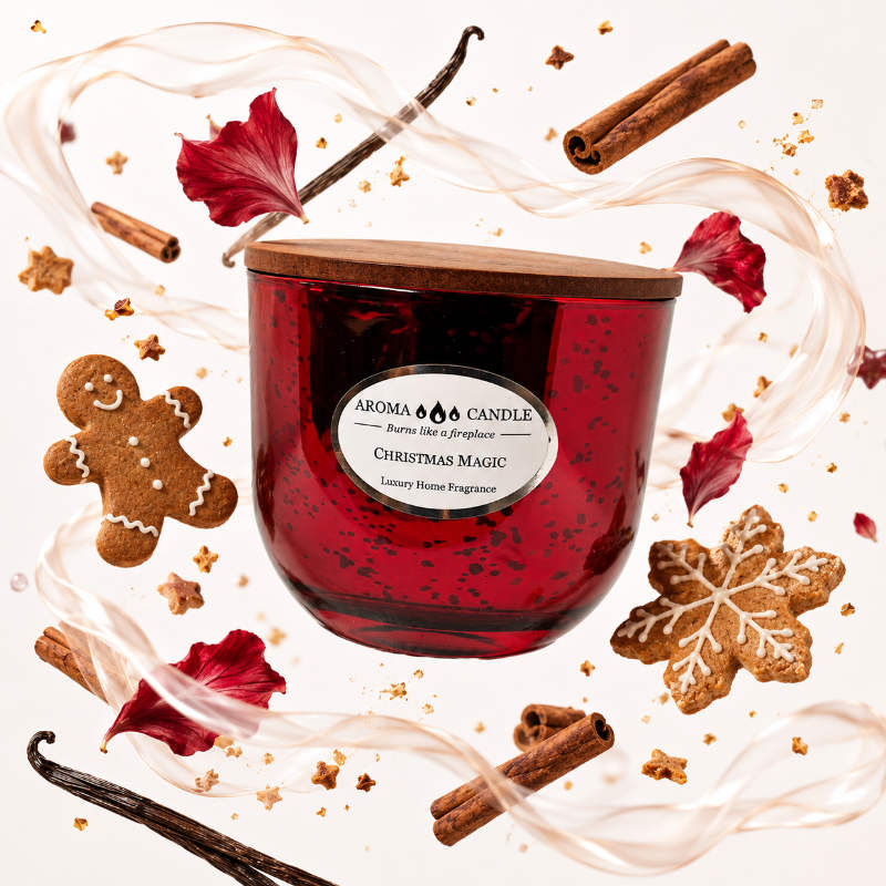 Aroma Candle Chrismast Magic Classic Aromagyerta Illatgyertya