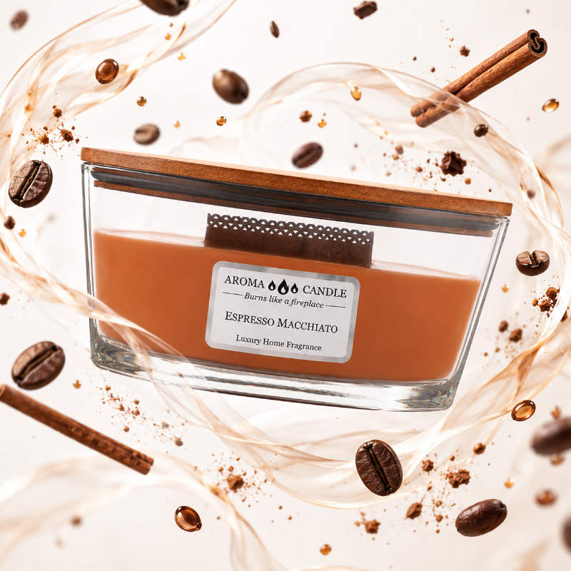 Aroma Candle Espresso Macchiato Aromagyerta Illatgyertya