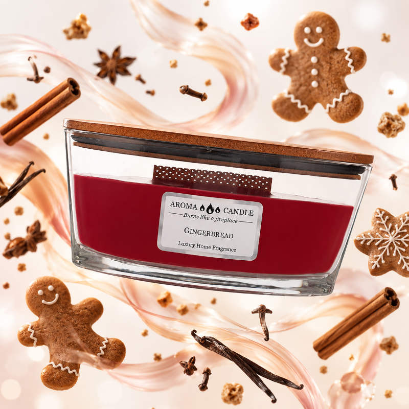 Aroma Candle Gingerbread Aromagyerta Illatgyertya