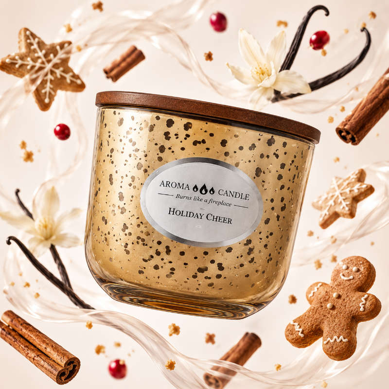 Aroma Candle Holaiday Cheer Oval Classic Aromagyertya