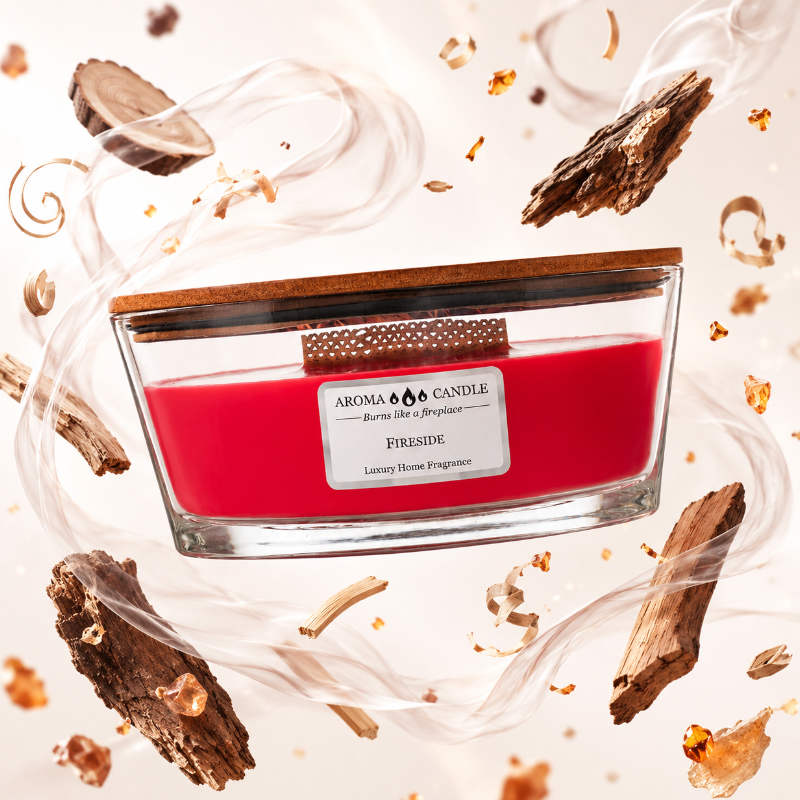 Aroma Candle Fireside Illatgyertya