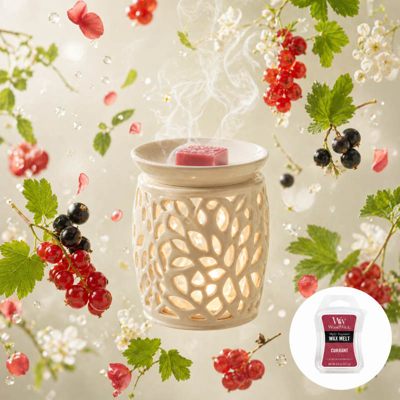 Woodwick Currant Olvasztó Wax